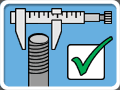 Checking a power steering rack